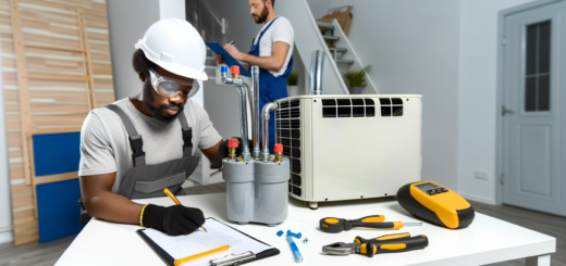 Professional heat pump installation