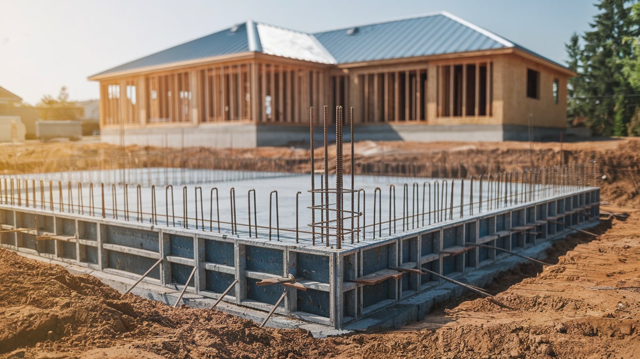Bygg en solid grunnmur: de beste materialene for fundamentering – illustrasjon