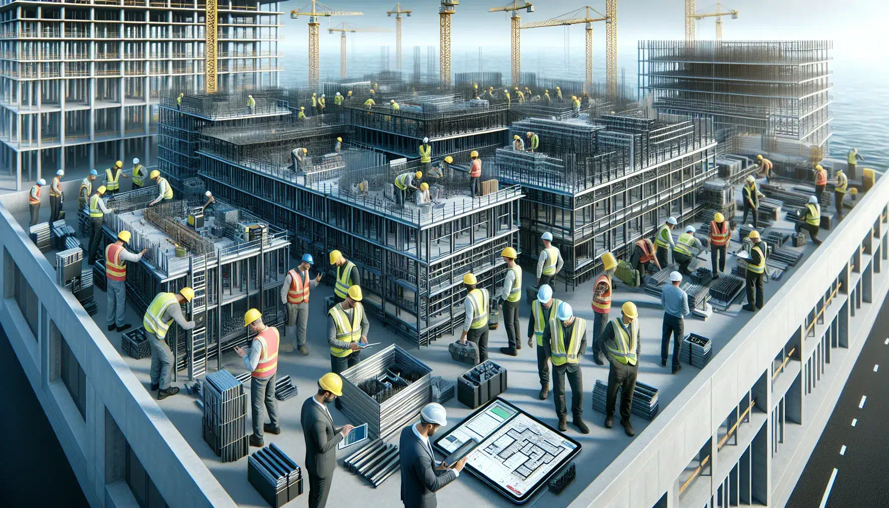 Moderne byggeteknikker som sparer tid og penger: smarte løsninger for raskere og rimeligere bygg – illustrasjon