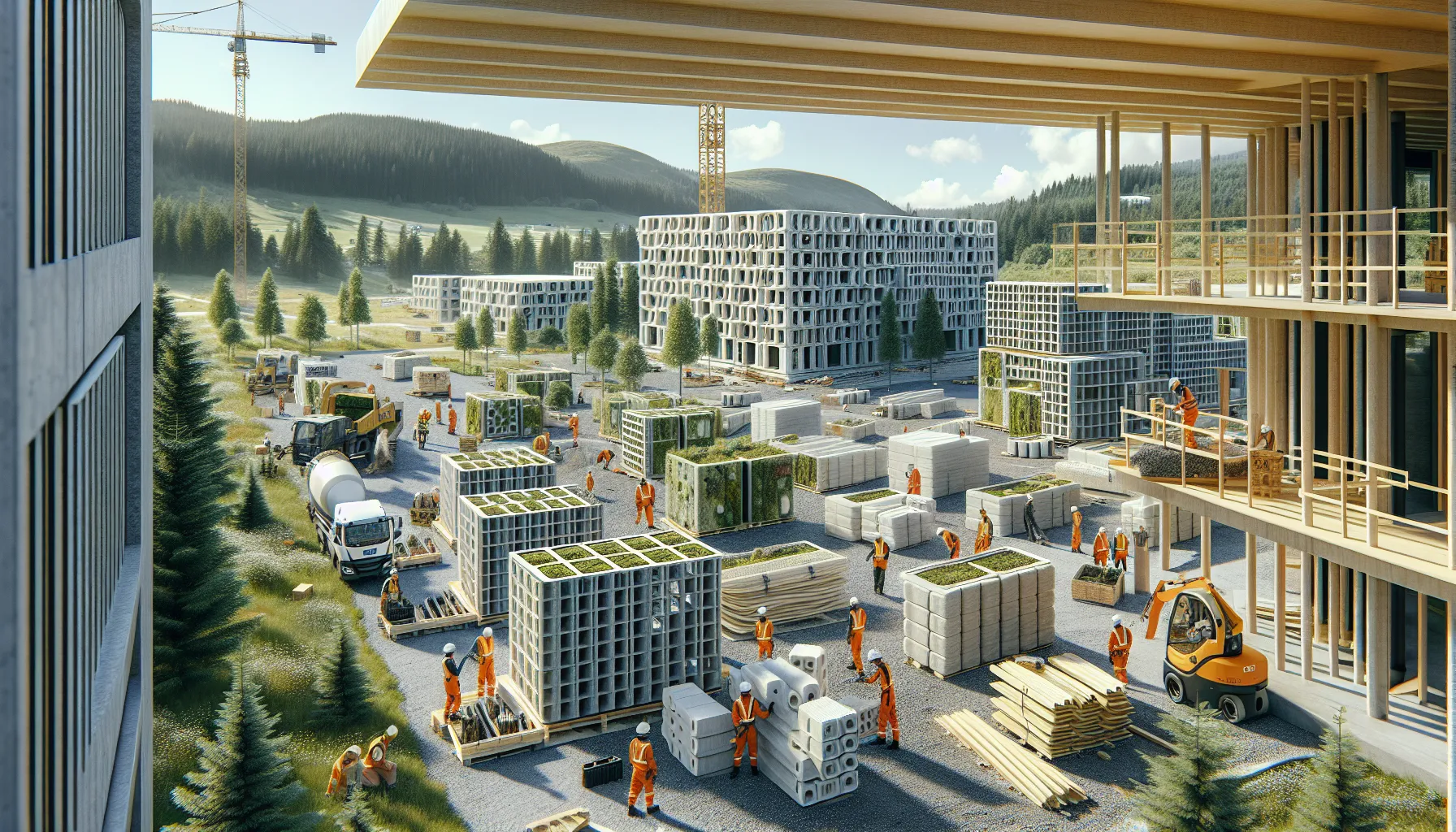 De nyeste innovasjonene innen byggematerialer i 2025: bærekraft, 3d-print og lavkarbon 2 De nyeste innovasjonene innen byggematerialer i 2025: bærekraft, 3d-print og lavkarbon – illustrasjon 1